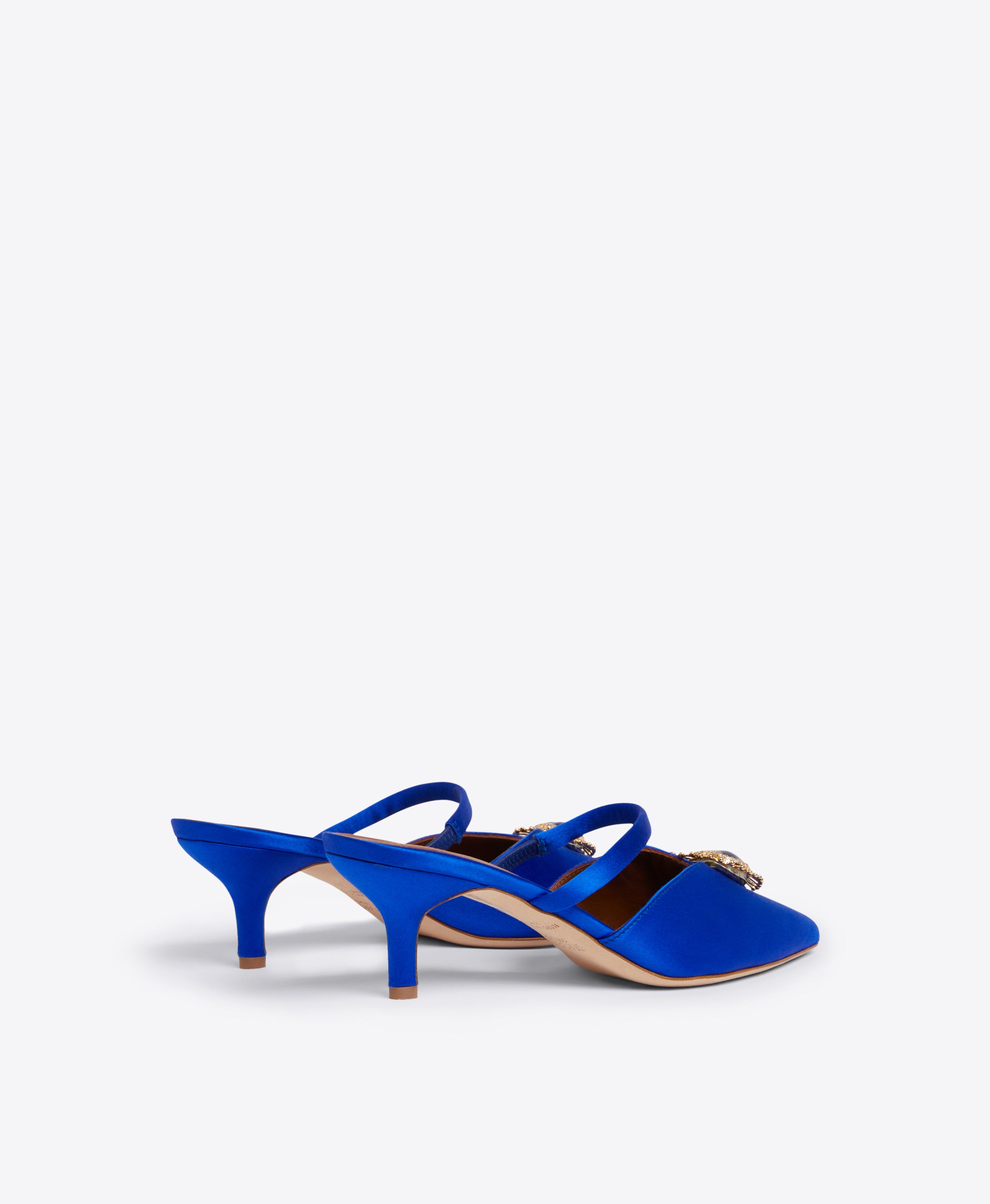 RIVER ISLAND ELECTRIC Blue Retro Heels £15.00 - PicClick UK