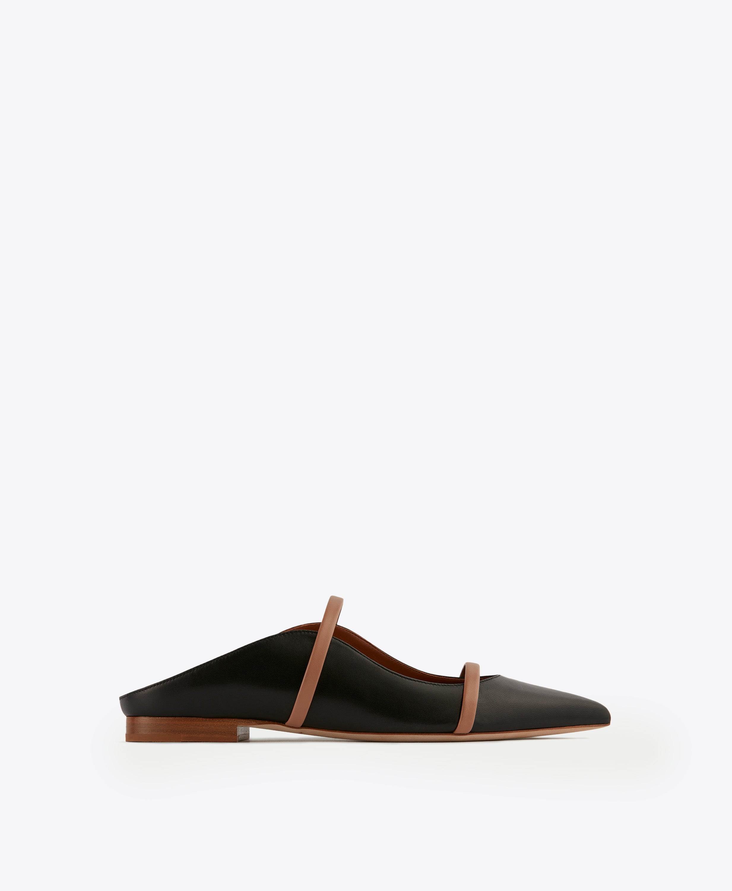 Maureen & Blush Leather Flats