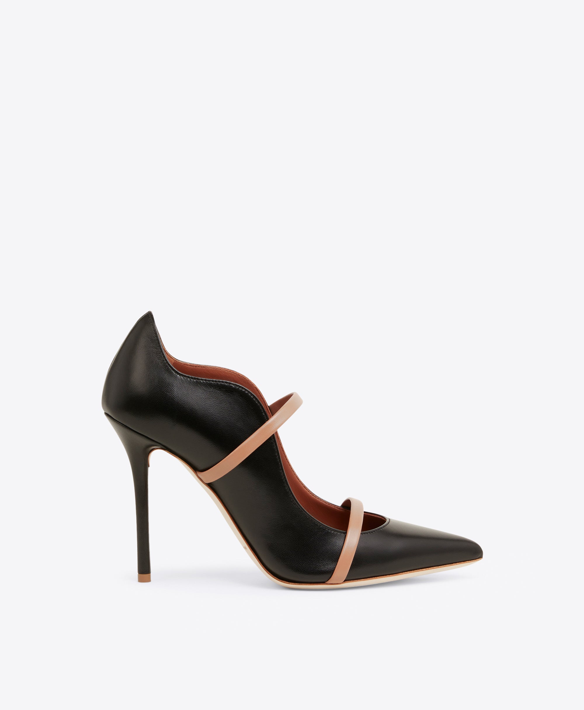 Maureen 100 Blush Leather Pumps