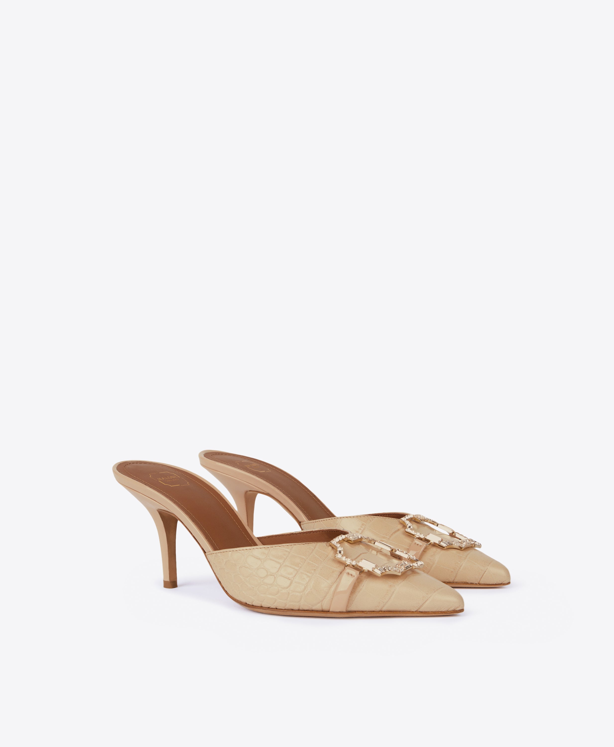 Gucci mules hotsell nude
