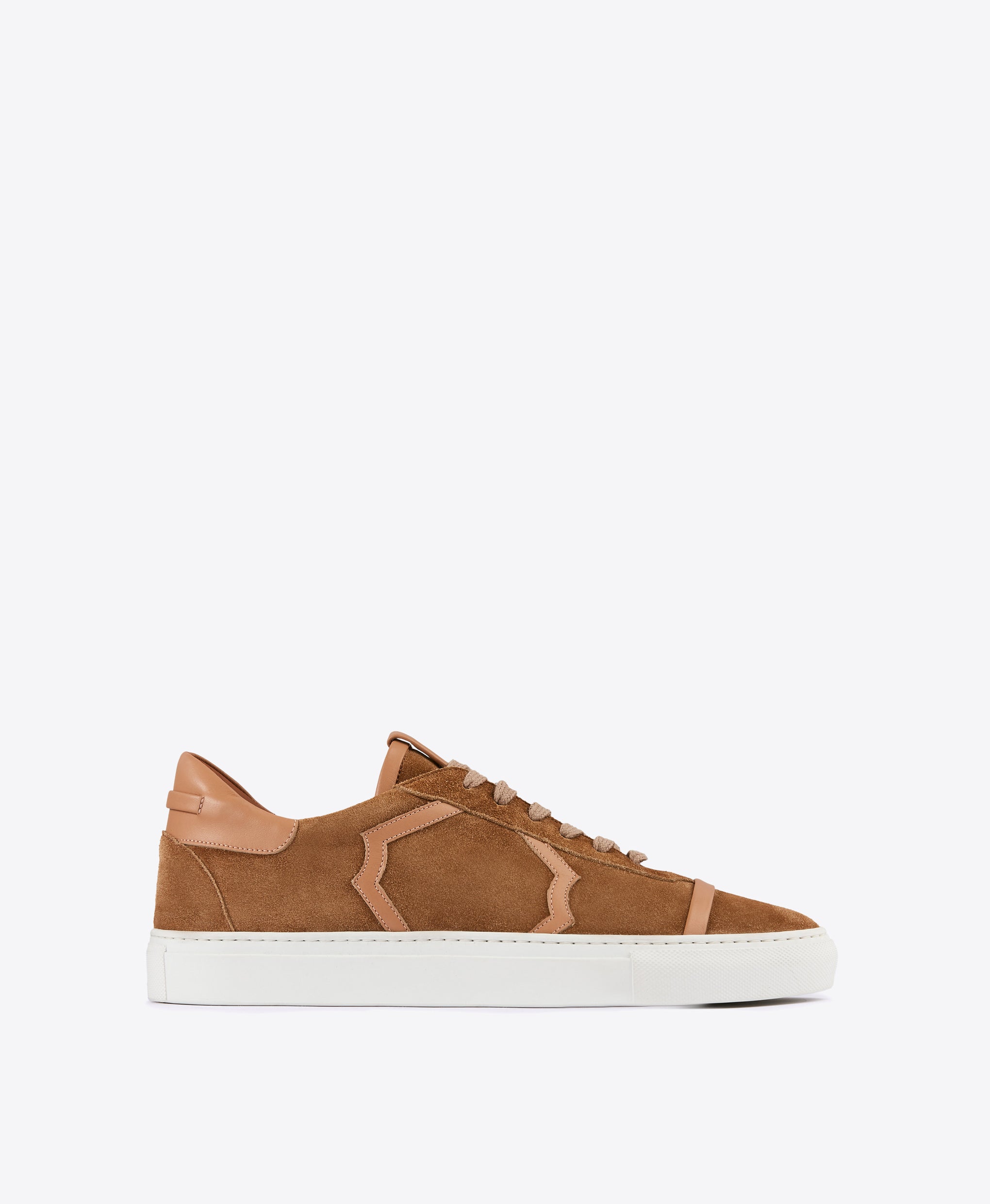 Men's Brown Suede Sneakers Malone Souliers