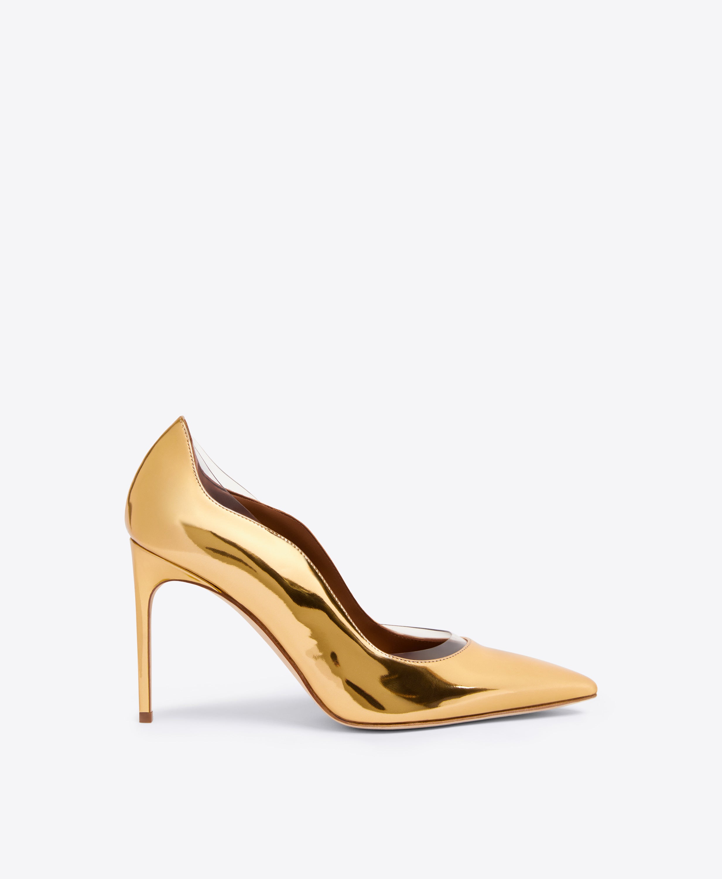 Nana 90 Mirror Leather Stilettos