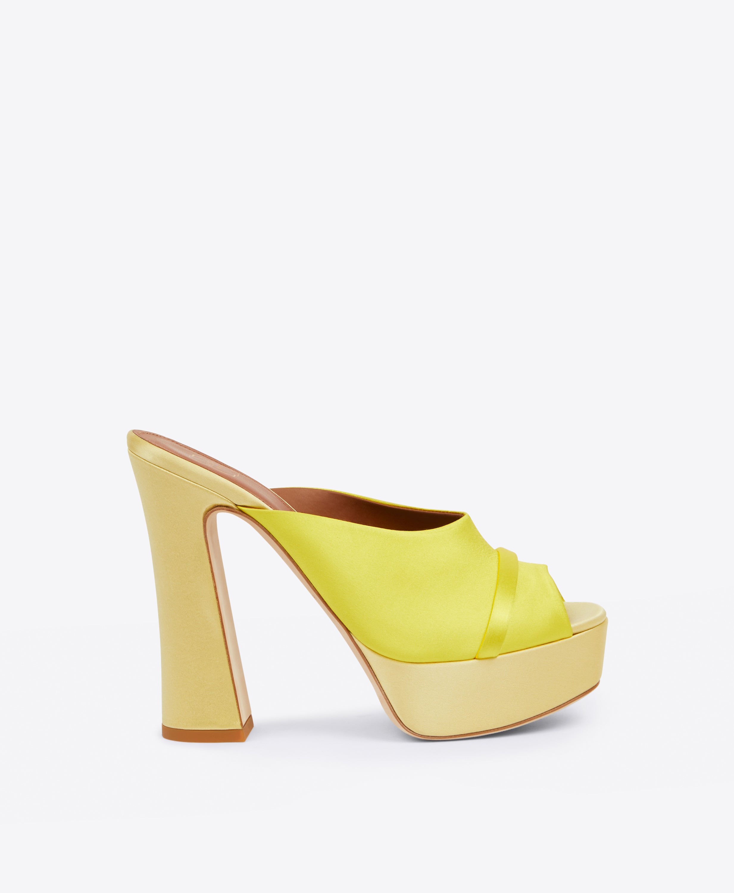 Yasmin 125 Satin Block Mules